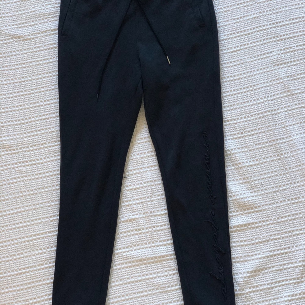 Armani Exchange Navy Blue Joggers